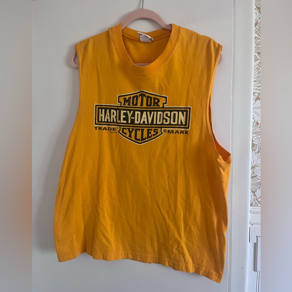 Harley Davidson tank